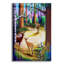 «Bambi 12» par Cindy Thornton, art mural en verre acrylique, 16 po x 24 po