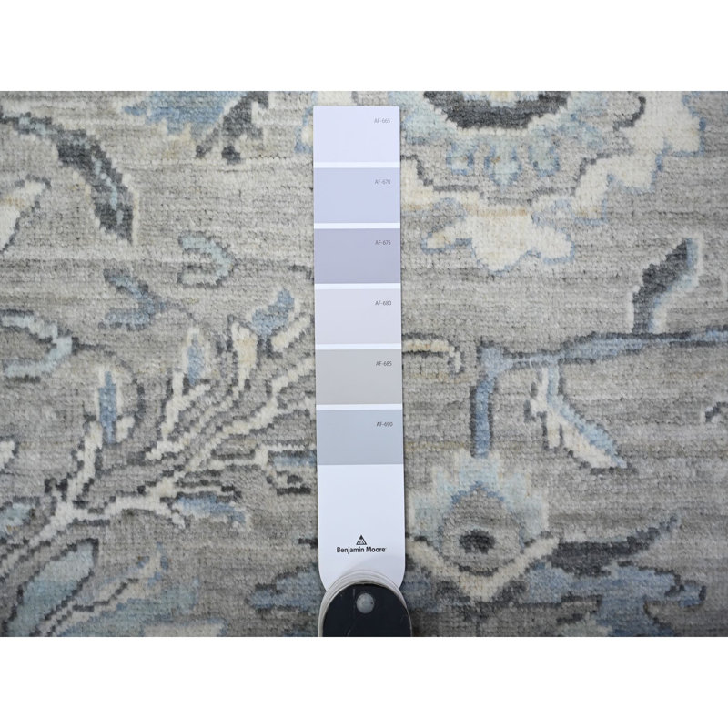 Jamita One-of-a-Kind Rectangle 8'1" X 10'1" New Age Wool Area Rug