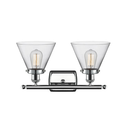 Ballston Urban Cone 2 Light 18" Bath Vanity Light