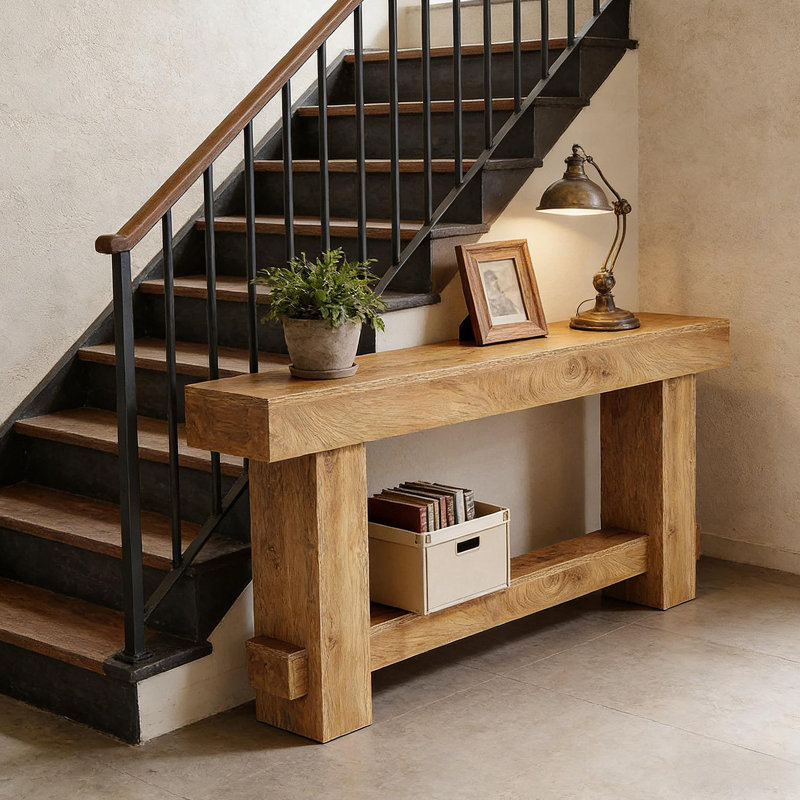 Table de couloir de style moderne, table de canapé, table de couloir, console