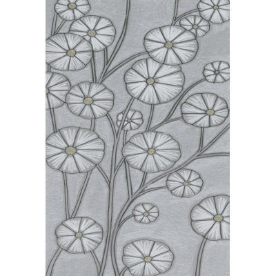 Shimmering Daisies II by Norman Wyatt Jr. - 1 Piece Wrapped Canvas Painting