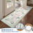 Garden-Inspired Butterfly Washable Area Rug, Stain Resistant Soft Floor Cover for Living Room Bedroom Dining Room-755549073-755549068