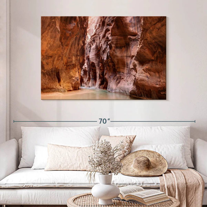 Parc national Alvord Zion Canyon, Utah, H 32 po x l 48 po