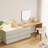 Berek Vanity Extendable Vanity Table with 6 Drawers Modern Home Office Desk