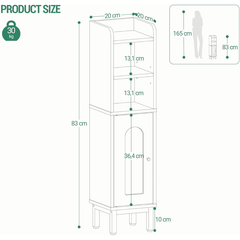 Engineered Wood Bathroom Cabinet