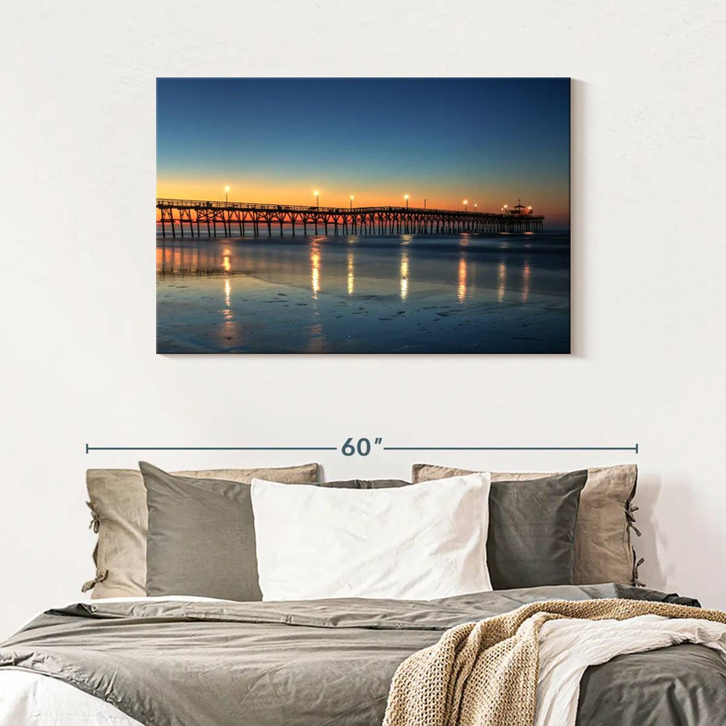 Aletra Cherry Grove Pier, 30" H x 45" W