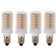30 Watt Equivalent T4 E11/Mini Candelabra 3000K LED Bulb