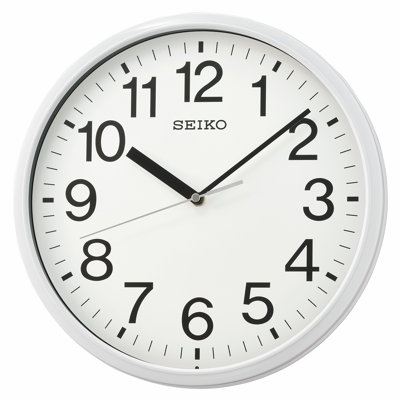 QXA756WLH Wall Clock, White