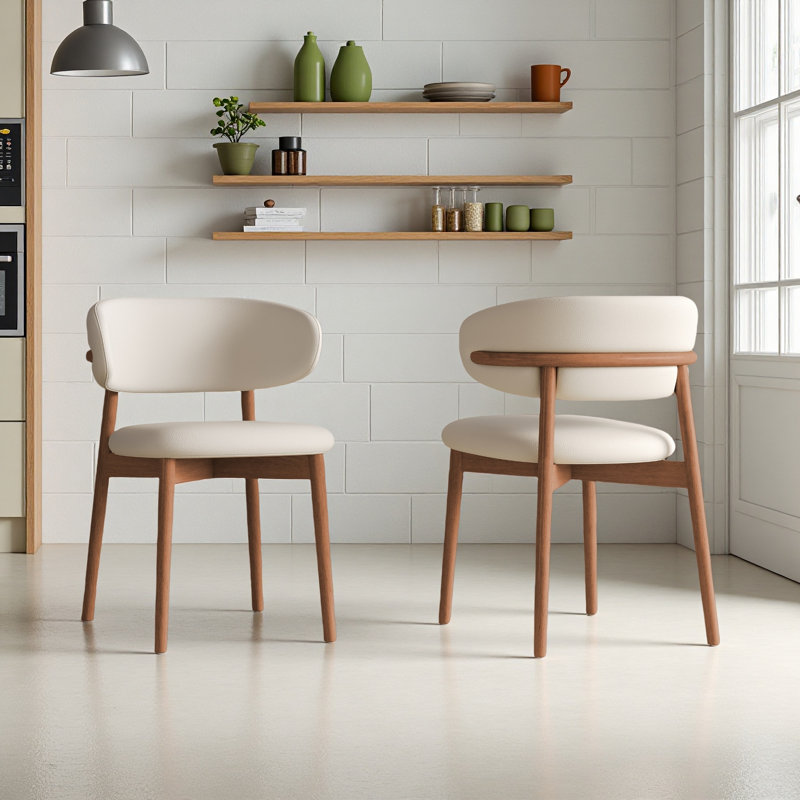 Chaise de salle à manger Mid-Century