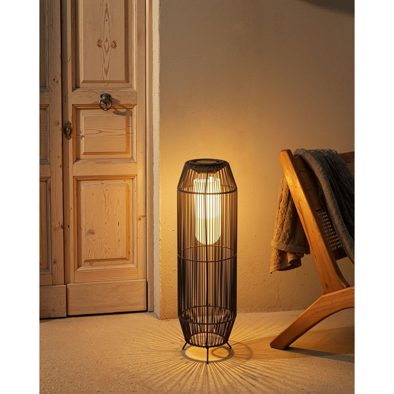 DONGWE 70cm Integrated LED Outdoor Lantern, Black