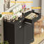 Armoire poubelle inclinable 26 gallons avec crochets Havant (ne pas inclure la poubelle)-129698960-129912211
