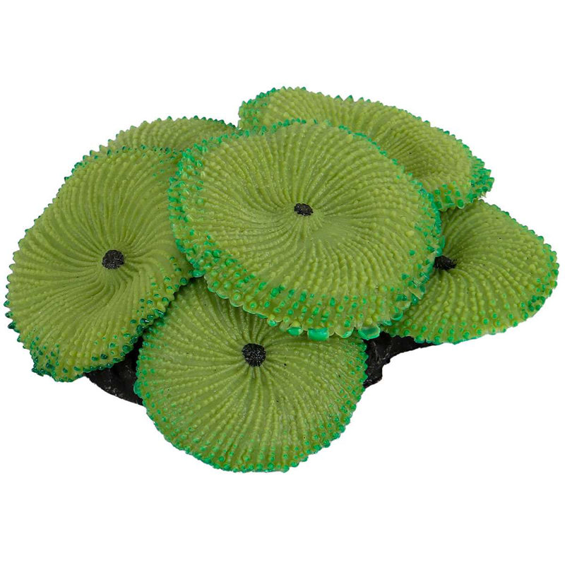 Aquarium artificiel artificiel corail, Vert