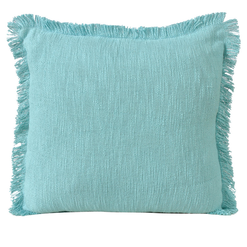 Housse de coussin en coton tissé à la main, Marine, Housse de coussin seulement - sans coussin