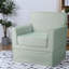 Chaises d'appoint Comfort, structure en bois rembourrée, salle de lecture moderne