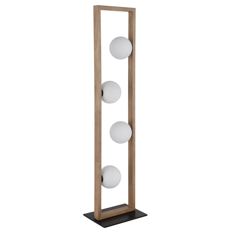 110cm Matte Novelty Floor Lamp, Black