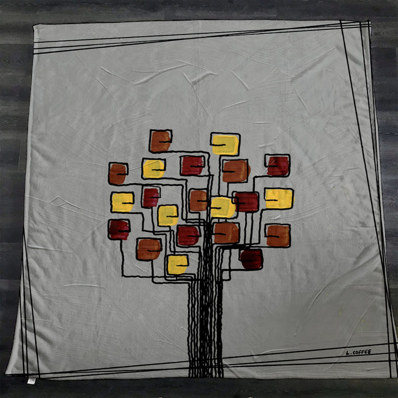 Throw Blanket, 51" W x 60" L