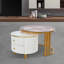 Augie Frame Coffee Table with Storage