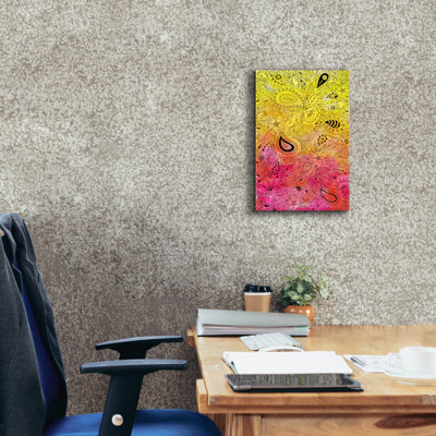 Sketchbook 3 Watercolor 1' by Hello Angel Canvas Wall Art