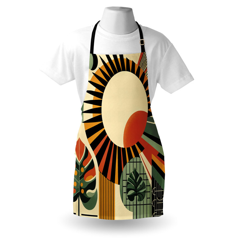 Geometric Bib Apron