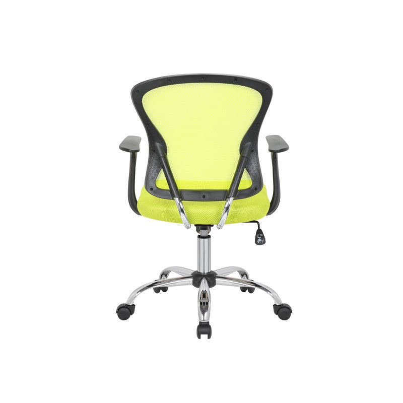 Mesh Office Chair, Green, Fixed