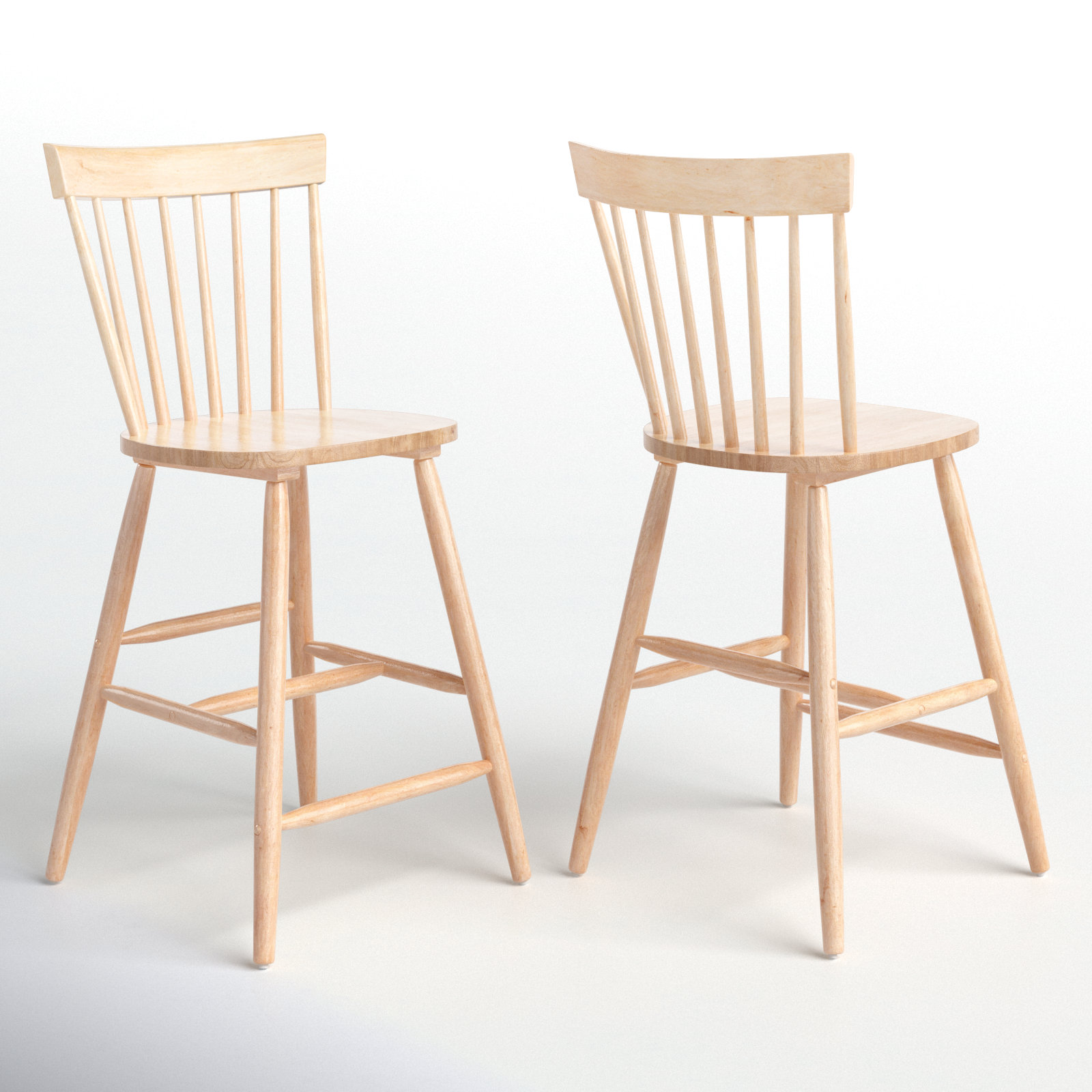 Stacee Bar and Counter Stool, Natural, Counter Stool (24" Seat Height)