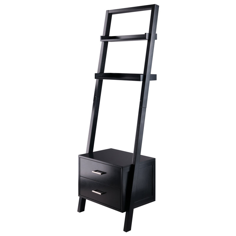 Whitlatch 69.36" H x 22.99" W x 15.98" D Leaning Shelf