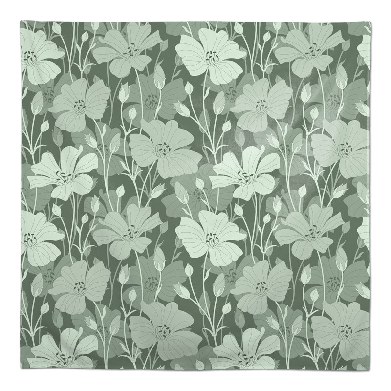 Nappe Floral, Vert