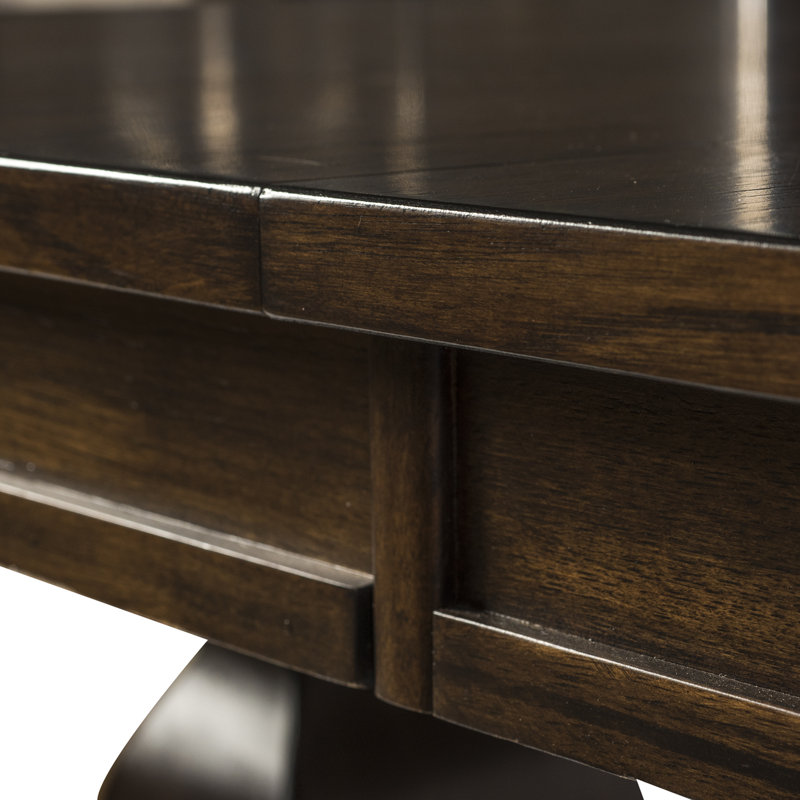 Bristin Trestle Dining Table w/ 24" Removable Leaf