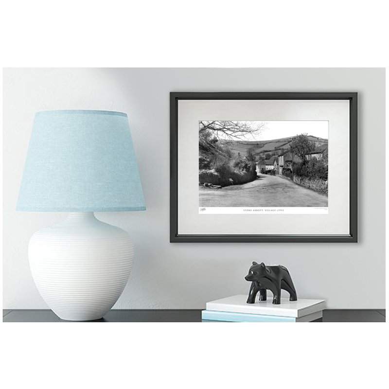 Stoke Abbott, Village C1955 by Francis Frith - Single Picture Frame Print, 40cm H x 50cm W x 2.3cm D