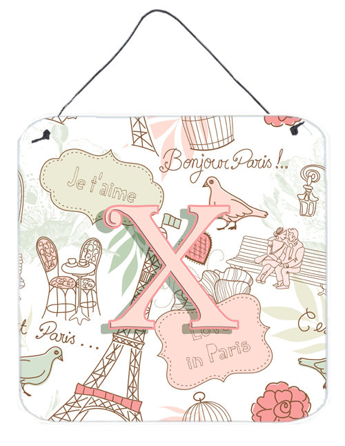 « love in paris », impression sur plaque, X