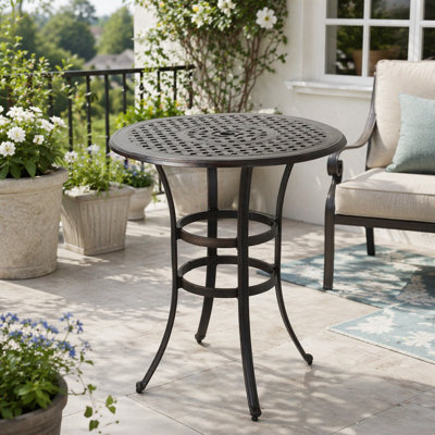 Cast Aluminium BAR TABLE