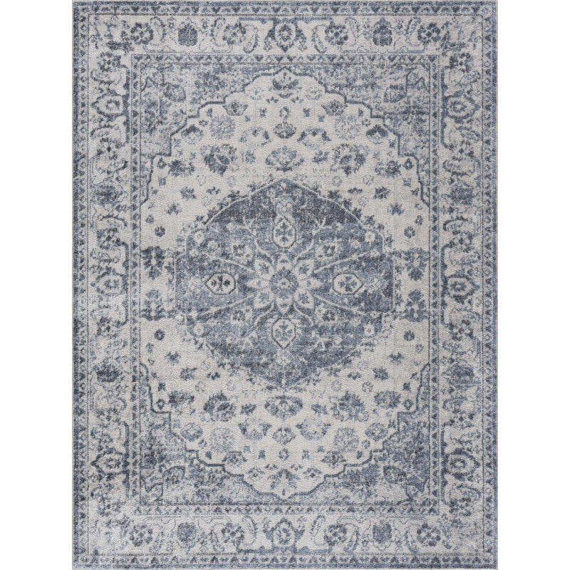 Oveda Oriental Indoor Rug, Rectangle 6'7" x 9'