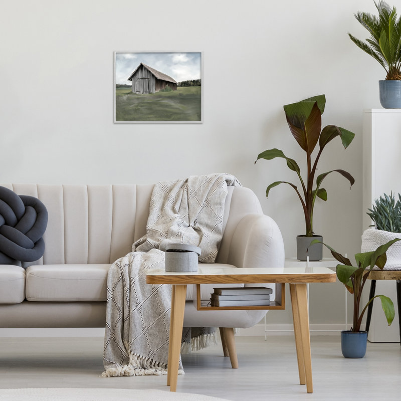 «Farm's Back Pasture», estampe numérique, conception de Kim Allen, H 11 po x l 14 po, Estampe numérique Farmhouse