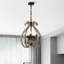 Luminaire suspendu lanterne 6 lumières