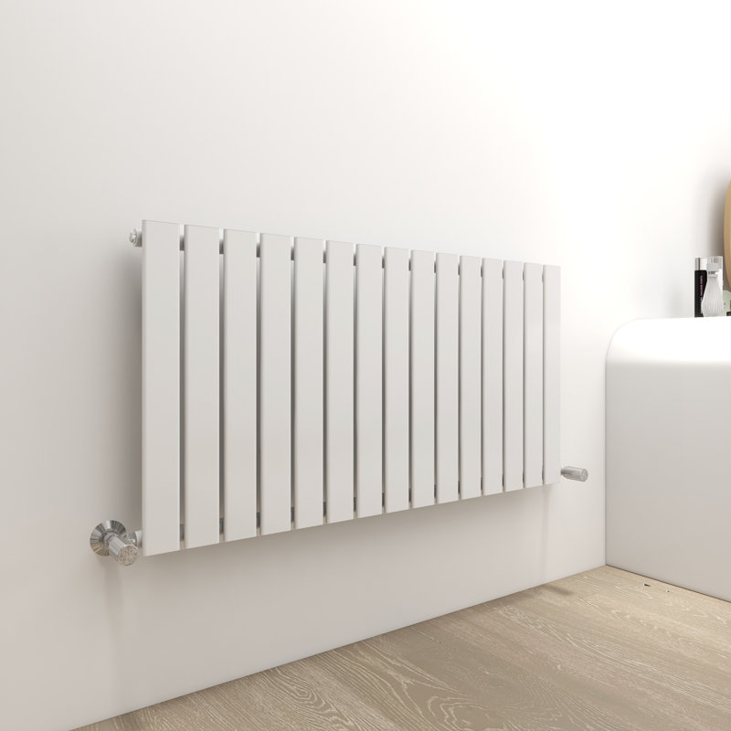 Aarvik Designer Radiator, White, 600cm H x 1020cm W