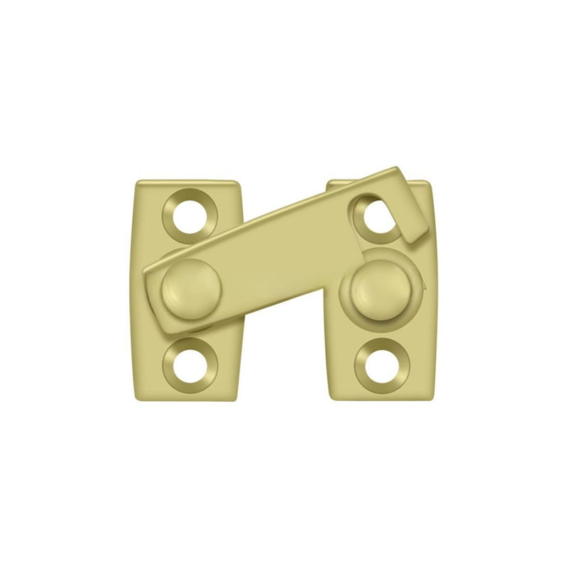Brass Latch/Catch/Bolt, Bright Brass