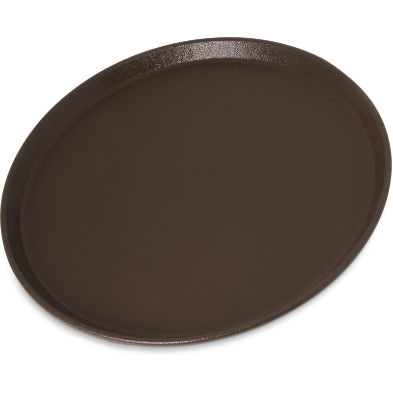 Plateau en plastique Carlisle Food Service Products, Brun, H 1 po x l 14 po x P 14 po