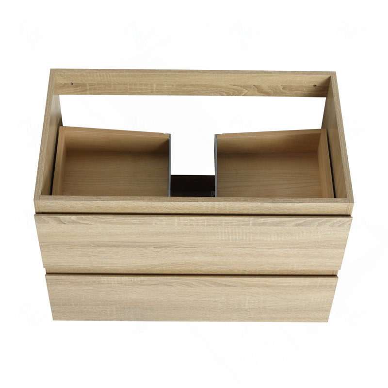 30" Wall-Mounted Bathroom Vanity Cabinet Base