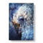 Blue Elephant In Abstract - Wrapped Canvas-55371001
