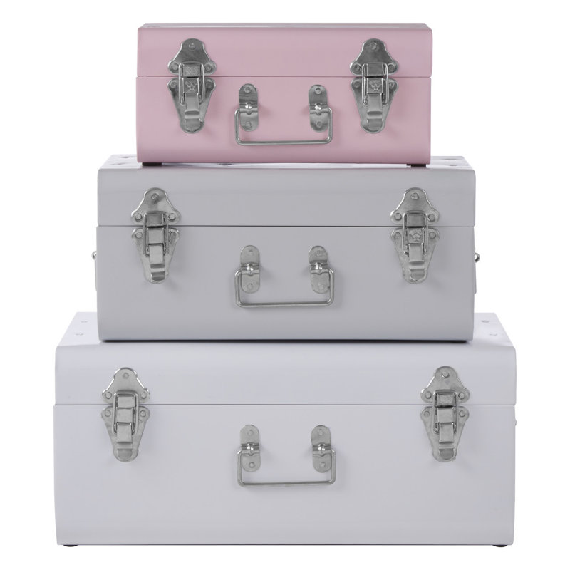 Abasi 3 Piece Accent Trunk Set