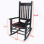 Chaise berçante en bois-1236307890