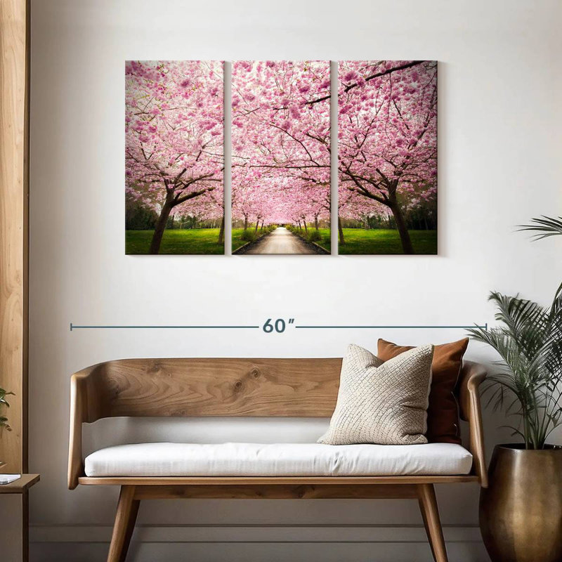 Harnek Walk Through Sakura Lane, 28" H x 45" W