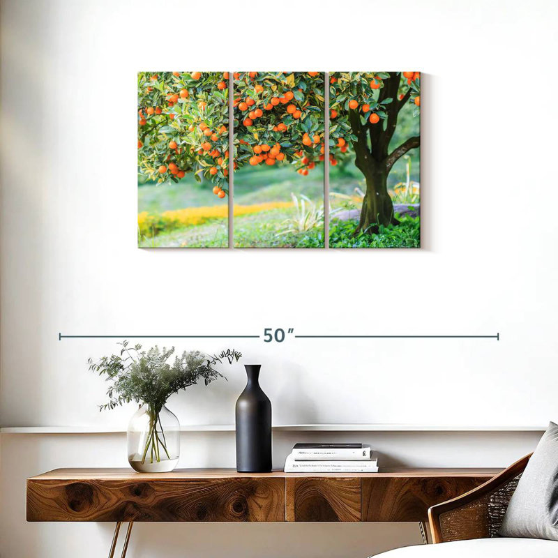Harnek Orange Tree, 20" H x 33" W