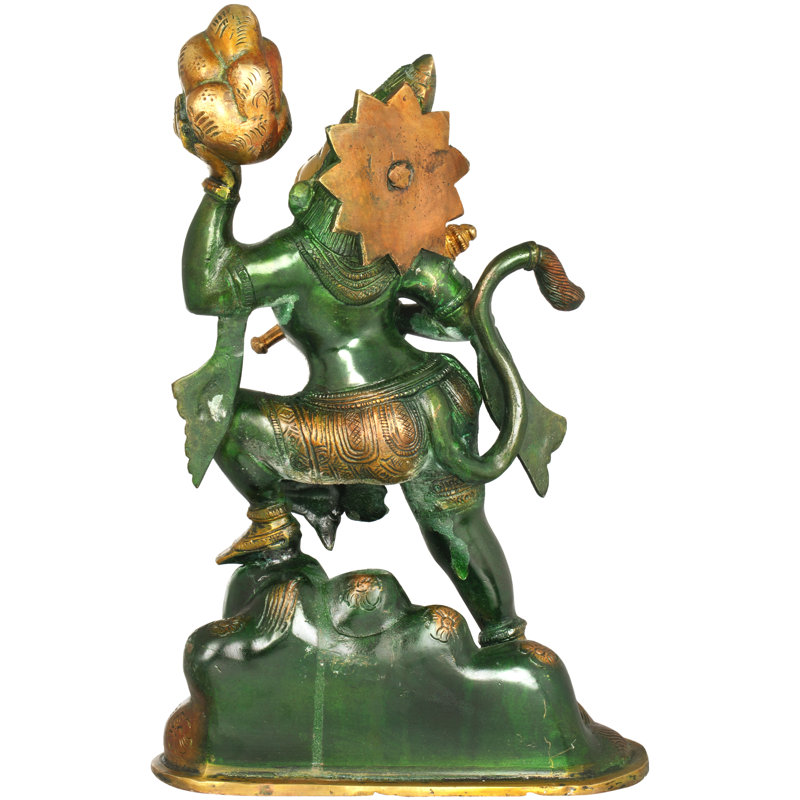 Figurine Hanuman, Sanjeevani dans sa main