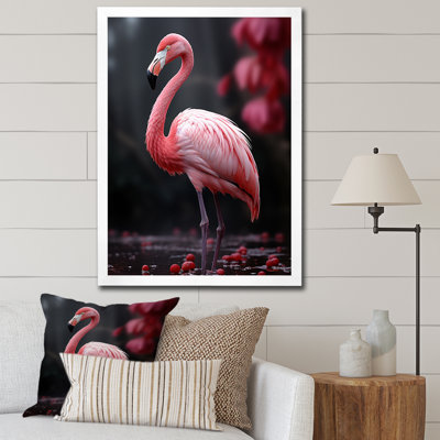 Flamme rose et grise Wassil