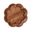 Scalloped Vintage English Bread Board/Lazy Susan