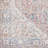 Bria Machine Washable Oriental Red/Blue/Ivory Area Rug-1241289652