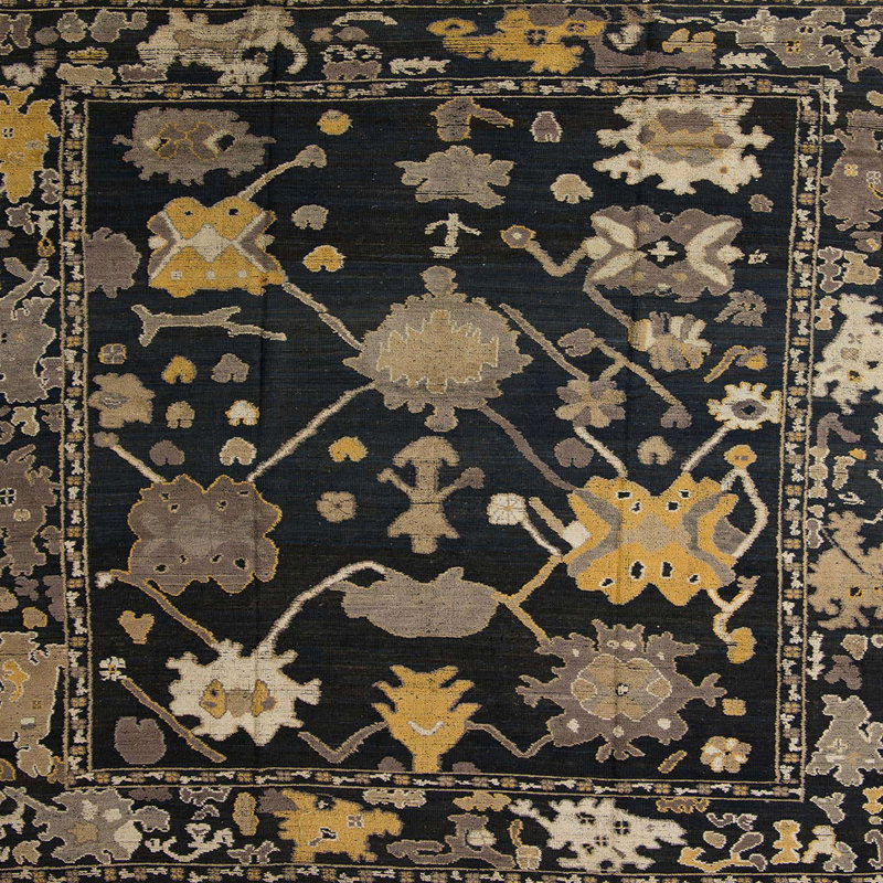 Adarian Abstract Indoor Rug, Square 6'