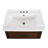 24'' Single Bathroom Vanity with Ceramic Top-1778881303