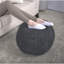 Pouf rond en coton Bordeaux-787361075